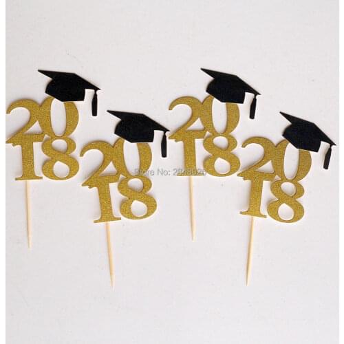 Glitter 2021 Graduation Cupcake Toppers, Graduation Cupcake Topper, High School Graduation, College Graduation