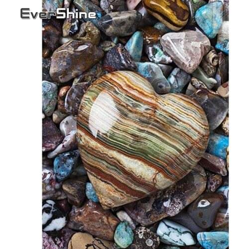 Evershine 5D DIY Diamond Embroidery Scenery Stone Diamond Painting Cross Stitch Full Display Mosaic Landcape Rhinestones Gift