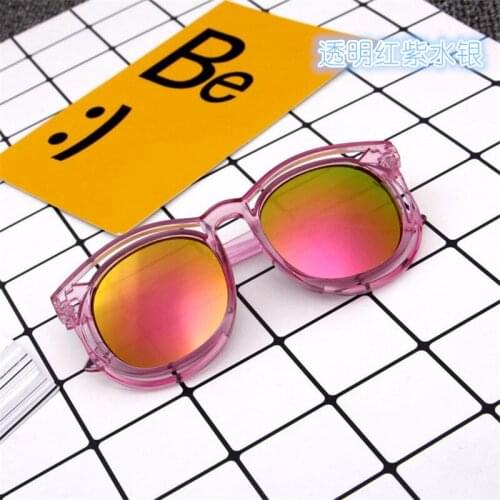 Glitztxunk New Childrens sunglasses Boys Girls sunglasses Designer Driving Sports Kids Sun Glasses Baby Personality Sunglasses