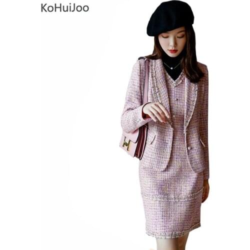 Женские вечерние костюмы KoHuiJoo China At AliExpress