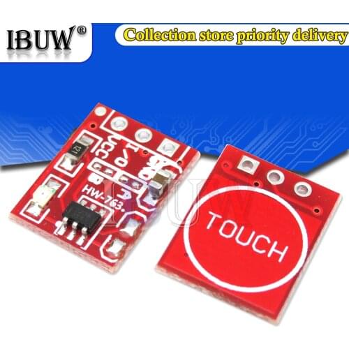 5PCS TTP223 Touch button module Self-Locking/No-Locking Capacitive switch single channel modifies sensor