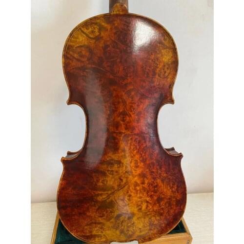 4/4 size bird eye maple wood violin full hand made 2021