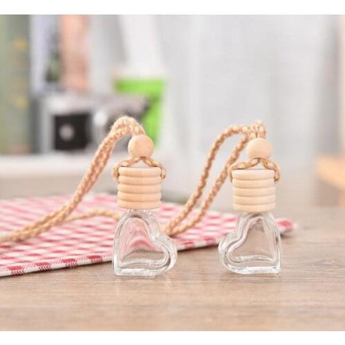 Empty bottle Exquisite glass bottle car pendant Automobile styling decoration Automotive rear view mirror perfume SN1900