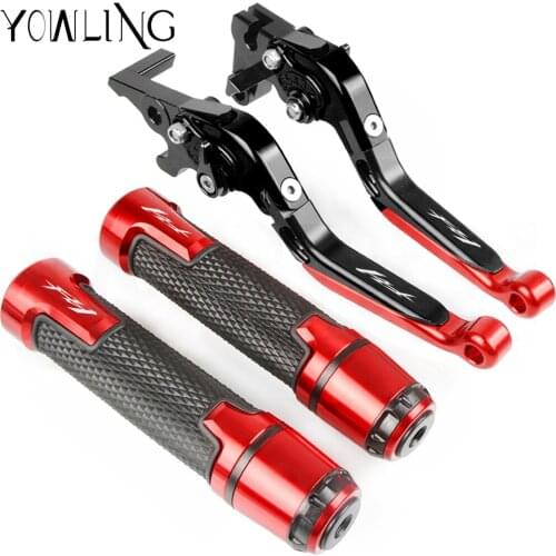 For YAMAHA FZ1 FAZER 2006-2015 2014 2013 2012 2011 2009 Motorcycle Adjustable Brake Clutch Levers Handlebar Hand Grips ends