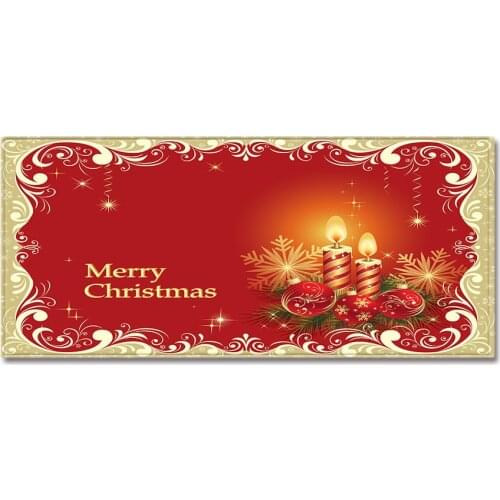 Christmas Anti-slip Kitchen Dinning Room Fireplace Door Floor Mat Flannel Carpet Rug Xmas Home Decor Floor Rug