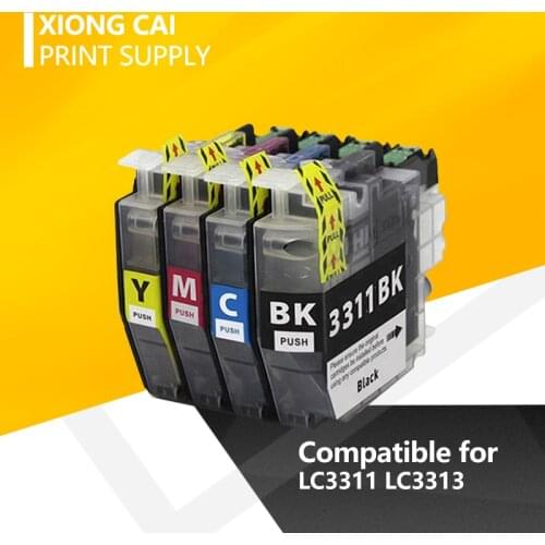 Compatible for LC3311 LC3313 Compatible Ink Cartridge For Brother Brother MFC-J491DW MFC-J497DW MFC-J690DW MFC-J895DW printer