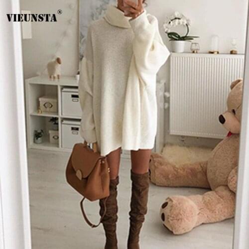 VIEUNSTA Fashionable Knitted Dresses