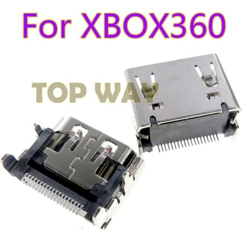 1pcs Good quality HDMI-compatible Port Socket Interface Connector for XBOX360 Slim internal replacement