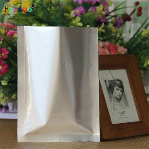 100pcs 18*26cm pure aluminum aluminum flat pocket bag food bag cosmetic bag gift vacuum bag
