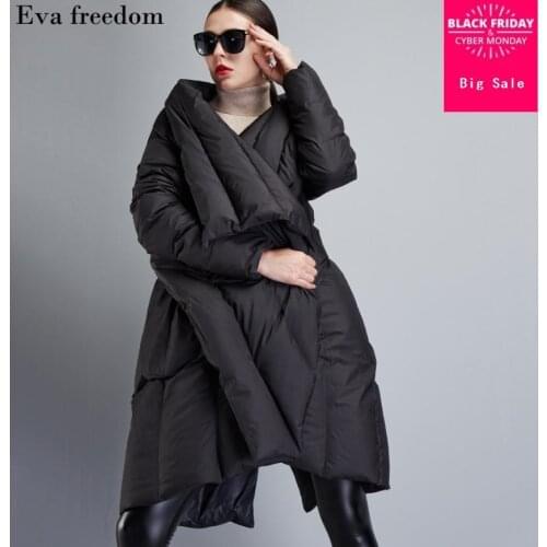 2020 new fashion brand cloak style 90% White duck down warm parkas coat female winter plus size loose style warm jacket wj1540