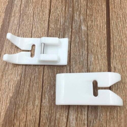 Sewing Machine Accessories White Non-stick pressure foot Foot Snap On Sewing Presser Foot leather pressure foot Home