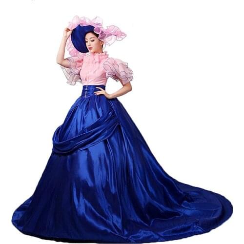 Rococo Baroque Marie Antoinette Ball Dresses 18th Century Renaissance Historical Period Victorian Dress Gown for Women