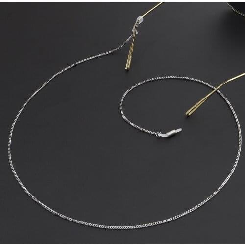 Steel stainless steel chain sunglasses chain non-fading anti-slip chain glasses chain