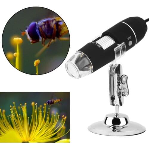 Mega Pixels 1000X 8 LED Digital Microscope USB Endoscope Camera Microscopio Magnifier Electronic Stereo