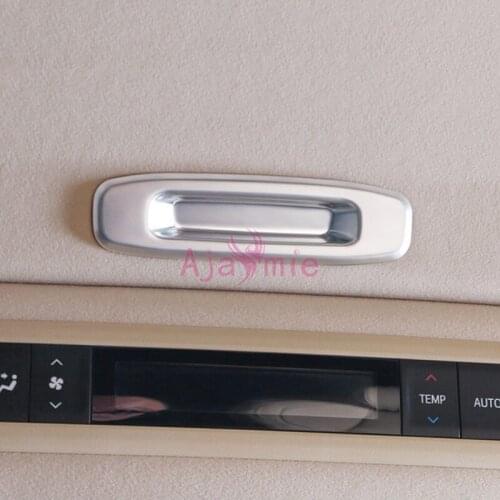 For Toyota Alphard Vellfire 30 2015 2016 2017 2018 Car Styling Chrome Roof Skylight Handle Cover Trim Sunroof Accessories