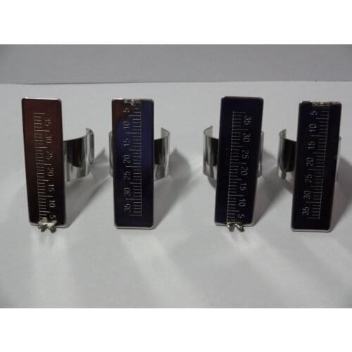 BEST 4pcs Scale Endodontic Measure Dental Endo Finger Ruler
