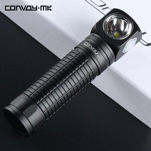 Convoy H1 Cree XM-L2 LED Multifunctional Head Light Original Angle Waterproof by 18650 Battery for Search Fishing headlamp