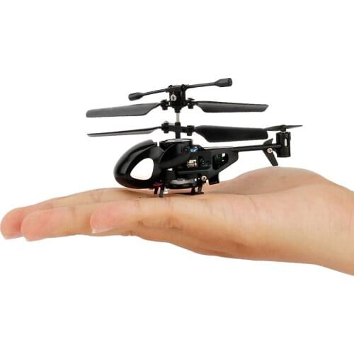 2.4G Mini RC helicopter Black Micro drone Pocket RC Quadcopter Infraed Profissional Model Small drones Gifts toys for children