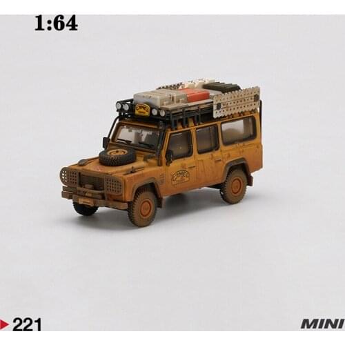 7CM Diecast 1:64 MINI 110 Long Axle SUV Mud Version Car Model Alloy Metal Die-cast Vehicle Toys F Collection Gifts Souvenir Show