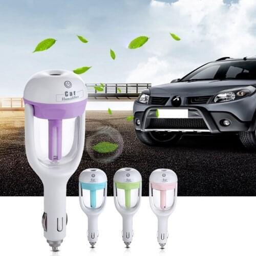 Portable Car Steam Air Humidifier Aroma Diffuser Mini Air Purifier Aromatherapy Essential Oil Diffuser Mist Maker Sprayer