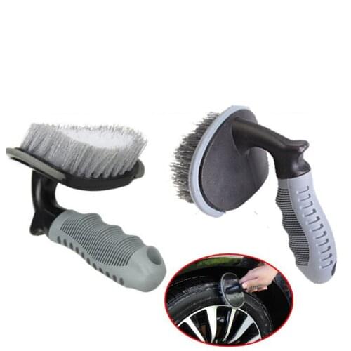 Car Tyre Cleaning Brush T-Type Multi-Functional Wheel Hub Brush Car Washing Tool New Arrival