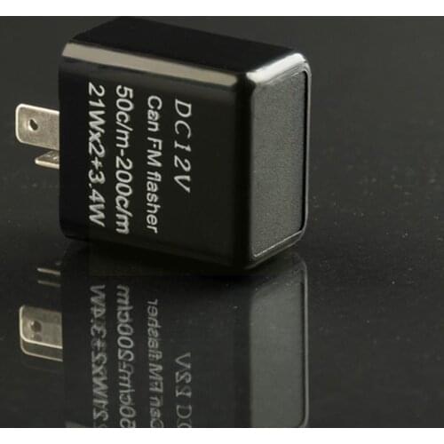 LED Flasher Frequency Relay Motorcycle Turn Signal Indicator Universal Flexible Moto Flasher For Motorcycle Tail Lamp K8Q7