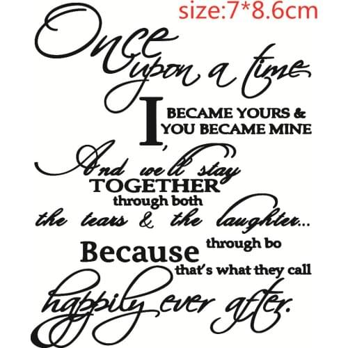 Text Word Transparent Silicone Clear Rubber Stamp Sheet Cling Scrapbooking DIY Cute Pattern Photo Album Paper Card Decor