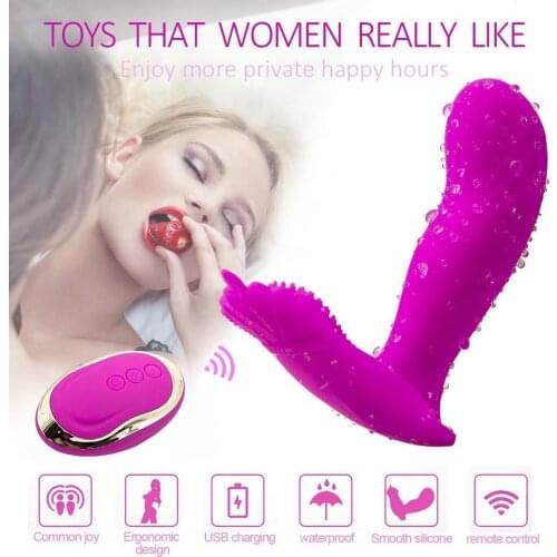 Vibrator Toys Women Remote Control Invisible Wearable Massager Vibrate Toys For Women With Multiple Frequency Wireless Love Egg