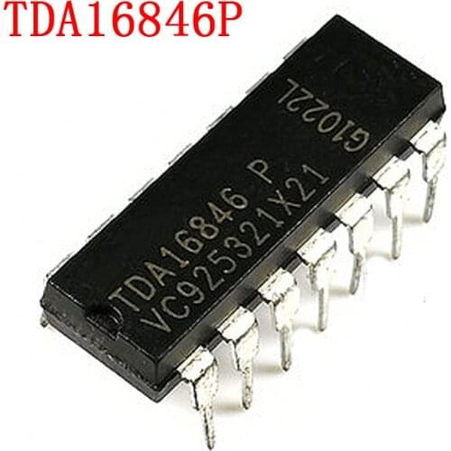 10pcs TDA16846P DIP-14 TDA16846-2P DIP14 TDA16846 DIP TDA16846-2