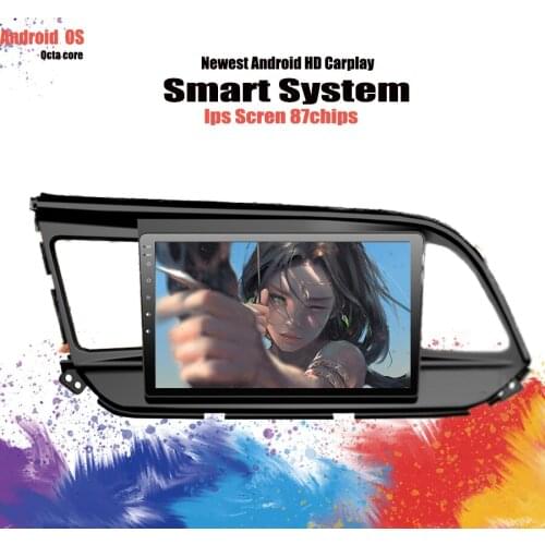 2.5D 9 inch 8Core Android 10.0 RAM 6G CAR gps Navigation Radio For Hyundai Elantra Avante 2018 2019 Car DVD Player wifi BT MAP