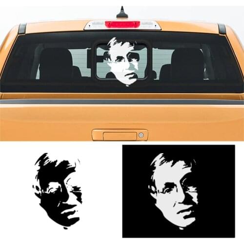 Free shipping 1Piece singer-songwriter musician and composer The Genius RAY CHARLES pickup window sticker