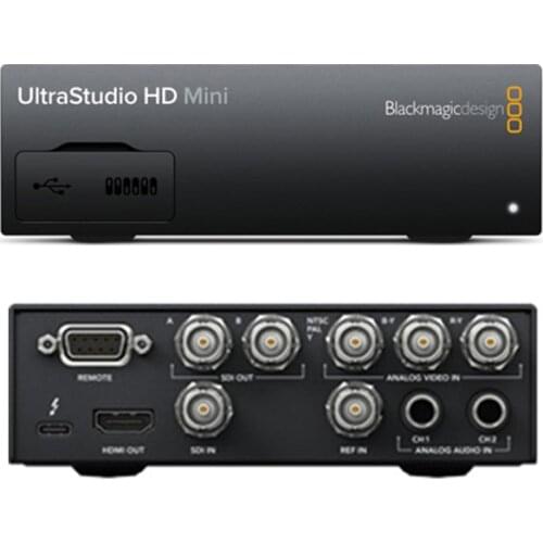 Blackmagic Design UltraStudio HD Mini Professional Broadcast Switcher for HDMI Record Monitor 3G SDI Remote Control Ultra Studio
