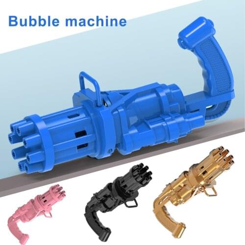 Kids Bath Toys Bubble Gum Machine Toys Outdoor Party Electric Bubbler Children Toy Bubble Making Machine With A Fan Inside