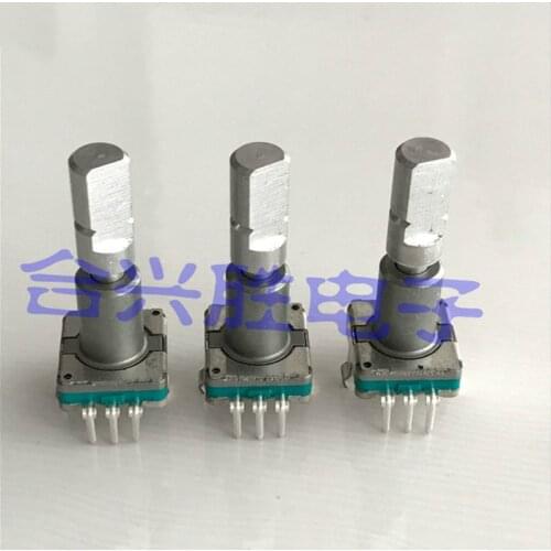 EC11 rotary encoder volume switch potentiometer shaft length 24.5MM diameter 6MM push switch stroke 1.5MM