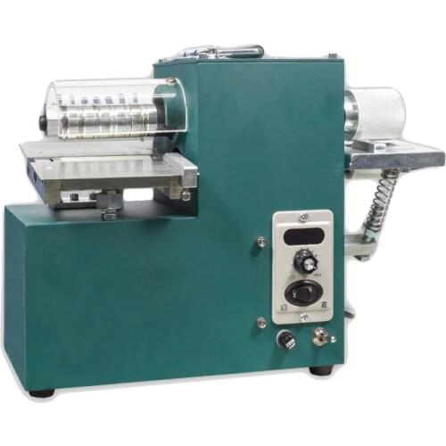 Leather Slitting Machine Cloth Bag Shoulder Strap Small Slitting Machine Adjustable Speed Round Knife Slitting Machine