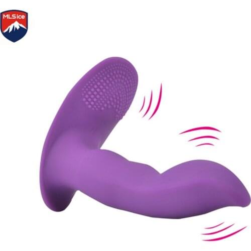 MLSice Women Dildo Vibrator G Spot Vagina Clitoris Stimulator Vibrating Clit Massager Anal Butt Plug for Clitoral Pleasure Toys