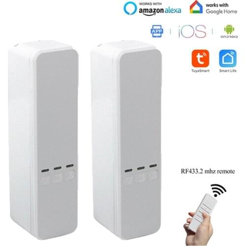 EU/US Tuya Smart Motorized Chain Roller Blinds WiFi Remote Voice Control Shade Shutter Drive Motor With Alexa Google Smart Home