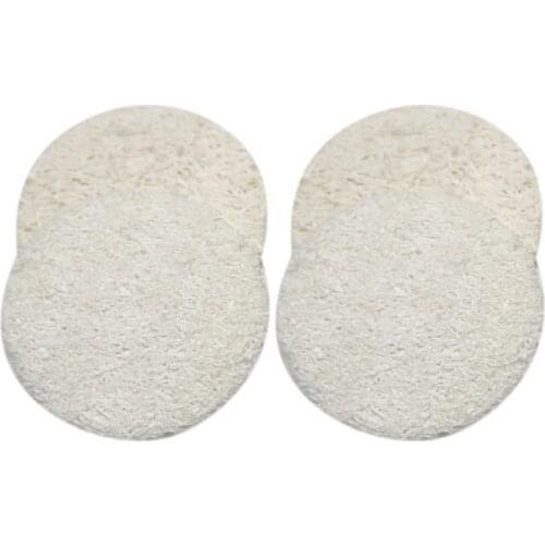 A Set Of 24 Natural Loofah Luffa Loofa Exfoliating Loofah Makeup Remover Towel 5.5cm Diameter Face Scrub