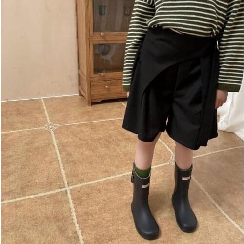 2021 new style girls boys pants cotton autumn fashion kids shorts 1-7t WU762