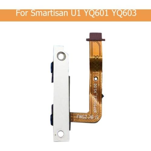 Genuine Volume Button Flex Cable For Smartisan U1 YQ601 YQ603 Side Button flex For Smartisan U1 Volume up down keypad Flex Cable