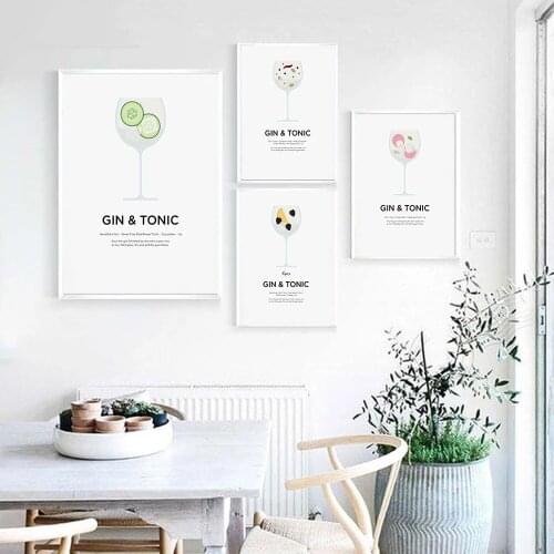 Simple modern Nordic fruit glass fruit tea restaurant mural art poster small fresh decorative painting picture painting core