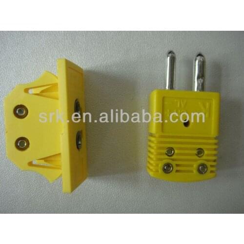 Panel Jacks Fits with Standard Size Thermocouple Connectors K Type