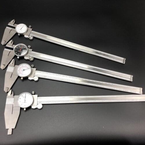 0-300mm Dial calipers 0.01mm High precision stainless steel vernier with table caliper 12inch 0.001" dial vernier caliper gauge