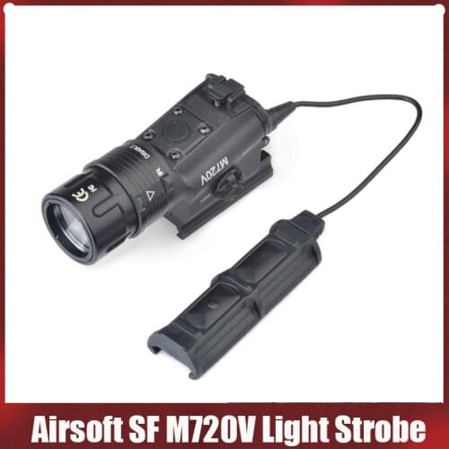 Element Airsoft SF M720V Light Strobe Version Switching Quick Detachable LED Weapon Light Tactical Light Laser EX273