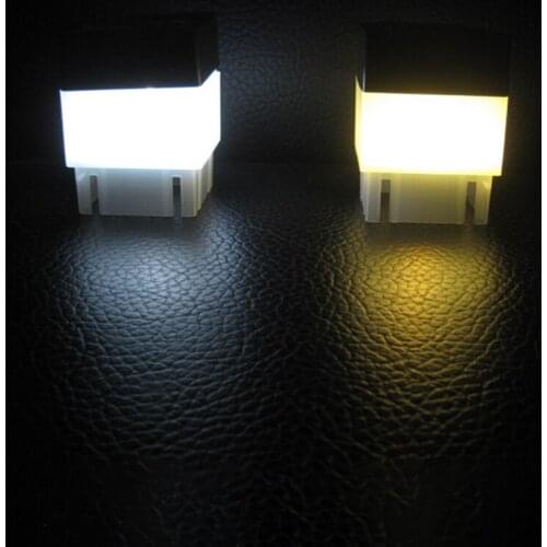 White/Warm White LED Solar Light Solar Powered Wall Fence Lamp Light Sensor Pillar Light Security Lighting For Outdoor Garden