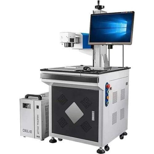 HJZ high precision power charger printing laser marking machine for sale 3W