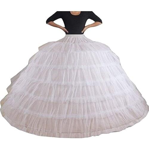 Womens Tulle Petticoat Crinoline Half Slip Underskirt for Bridal Dress 2021