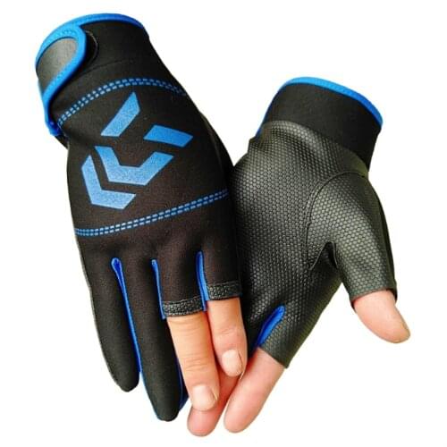 Winter Fishing Gloves Warm Moisture Wicking Anti-slip Gloves Imported Sheepskin Wear-resistant Fabric Mens Gloves