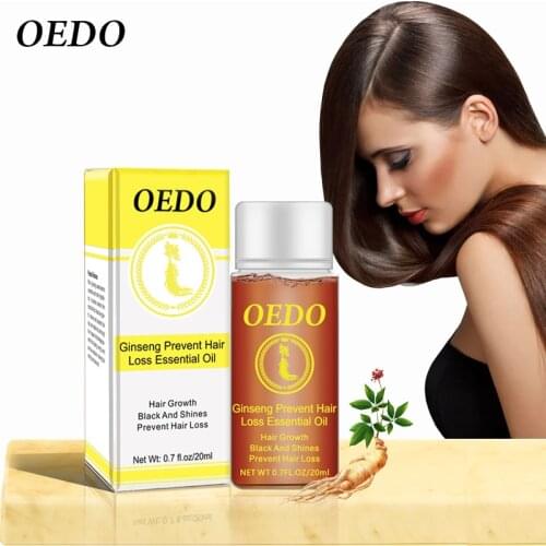 20ML Ginseng Hair Growth Essence Preventing Hair Loss Liquid Damage Hair Repair Treatment Dense Fast Restoration Hair Growth