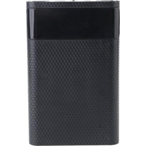 2021 New QC3.0 Dual USB Type-C PD 4x 18650 Battery DIY Power Bank Box Case LED Light Fast Charger Power Adapter for Cell Phone